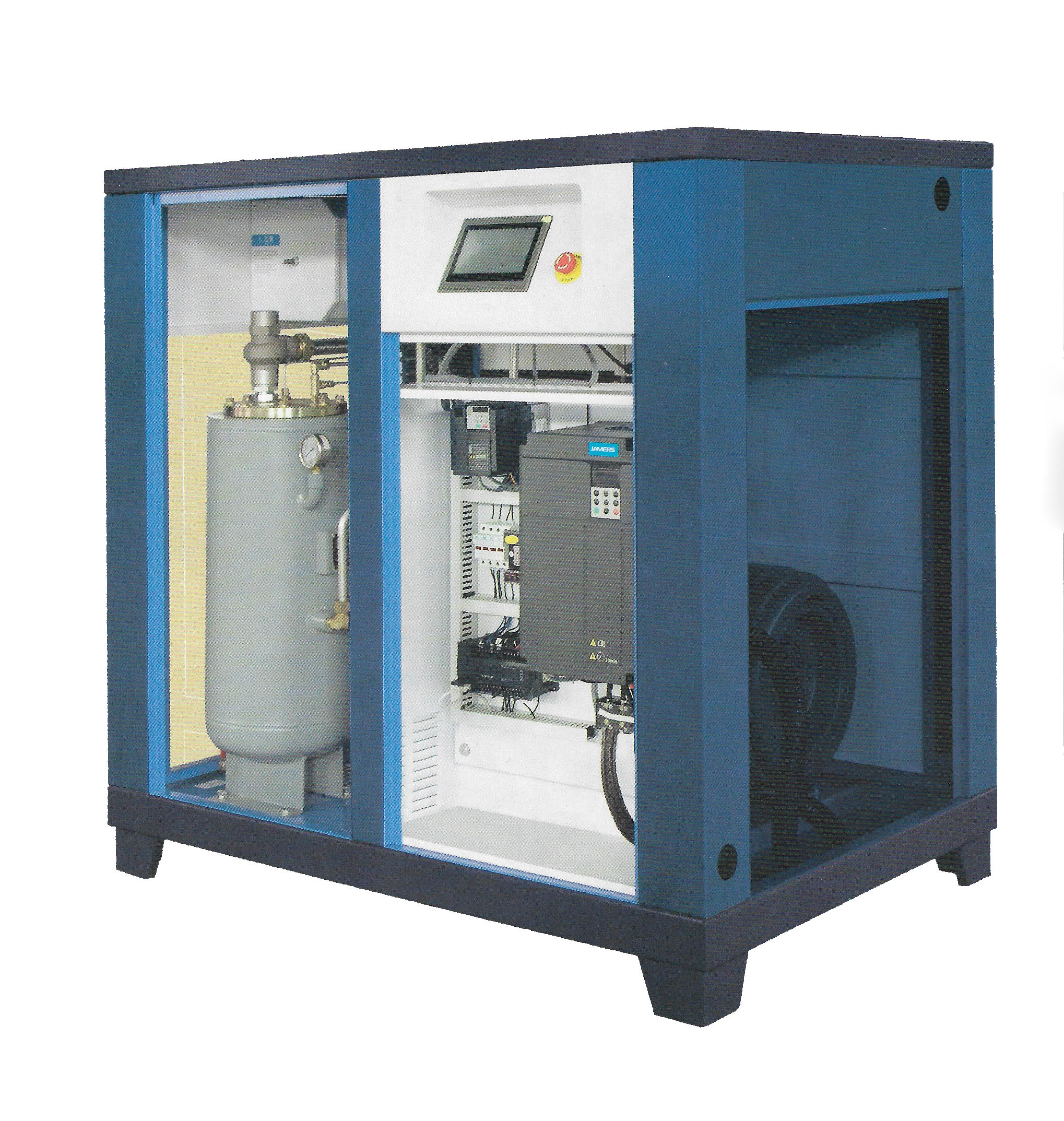 捷美斯永磁變頻螺桿式空壓機都有哪些技術(shù)支持？